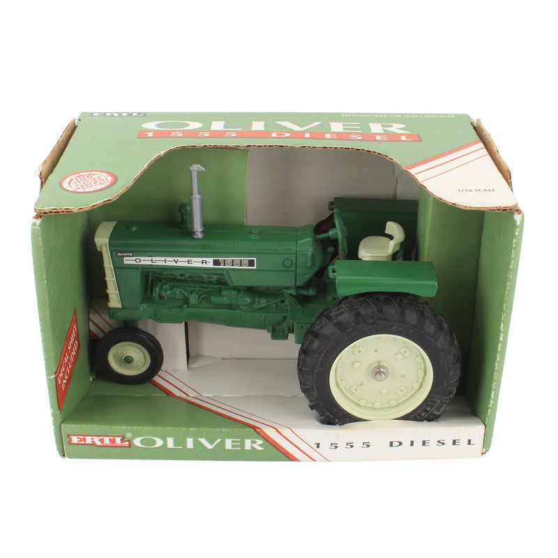 1/16 Oliver 1555 Diesel Narrow Front Tractor