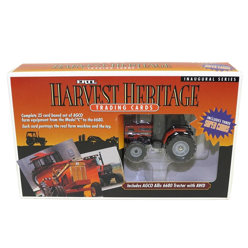 ERTL AGCO Harvest Heritage Trading Cards with AGCO 6680