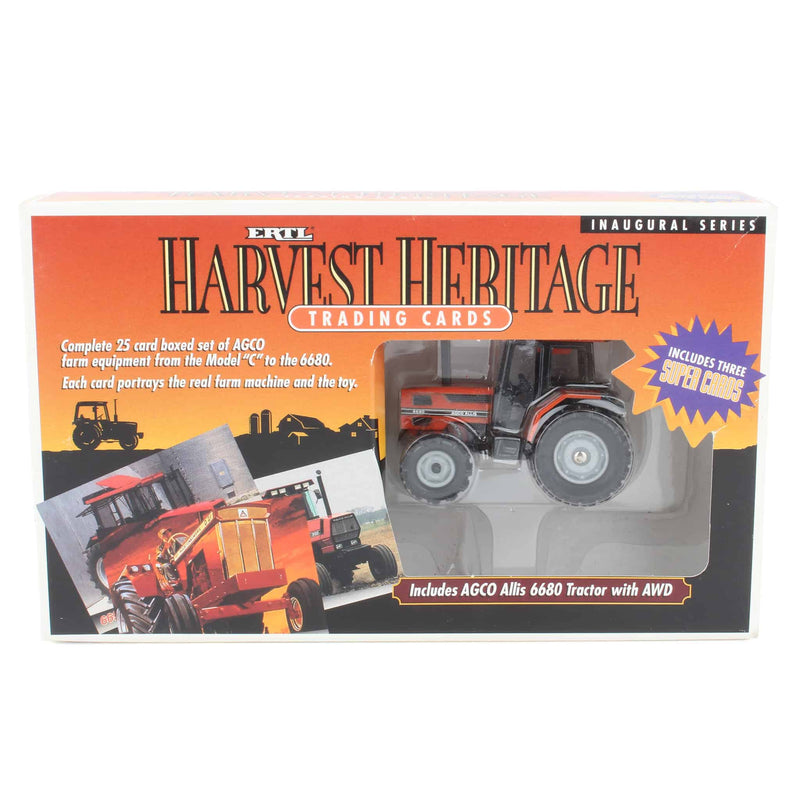 AGCO Harvest Heritage Trading Cards with AGCO 6680 Tractor by ERTL