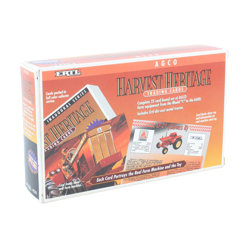 AGCO Harvest Heritage Trading Cards with AGCO 6680 Tractor by ERTL