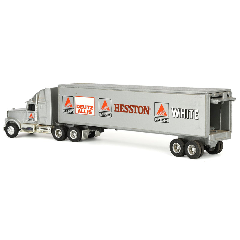 1/64 International Semi Truck with AGCO Trailer, Made in the USA by ERTL