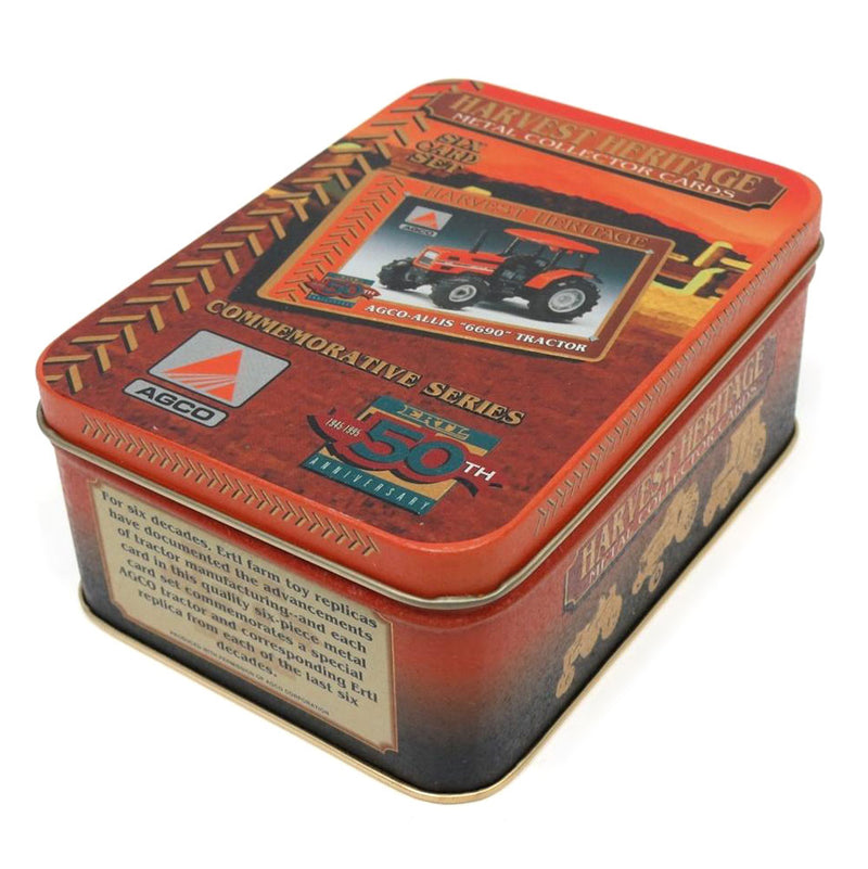 AGCO Metal Collector Card Set, ERTL 50th Anniversary