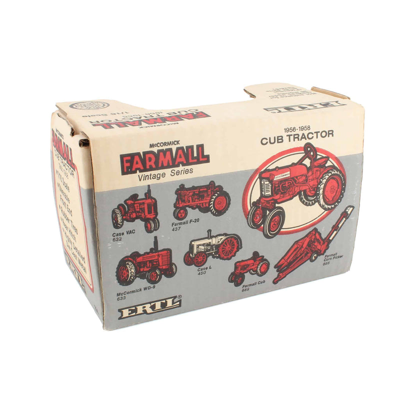 1/16 International Harvester Farmall Cub Tractor, 1956-1958 by ERTL