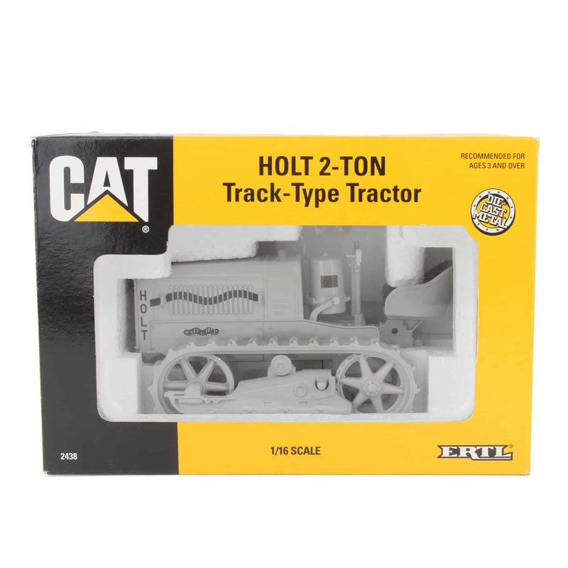 1/16 Caterpillar Holt 2 Ton Track Type Crawler Tractor Light Gray, by ERTL, Collector Special Edition 1993