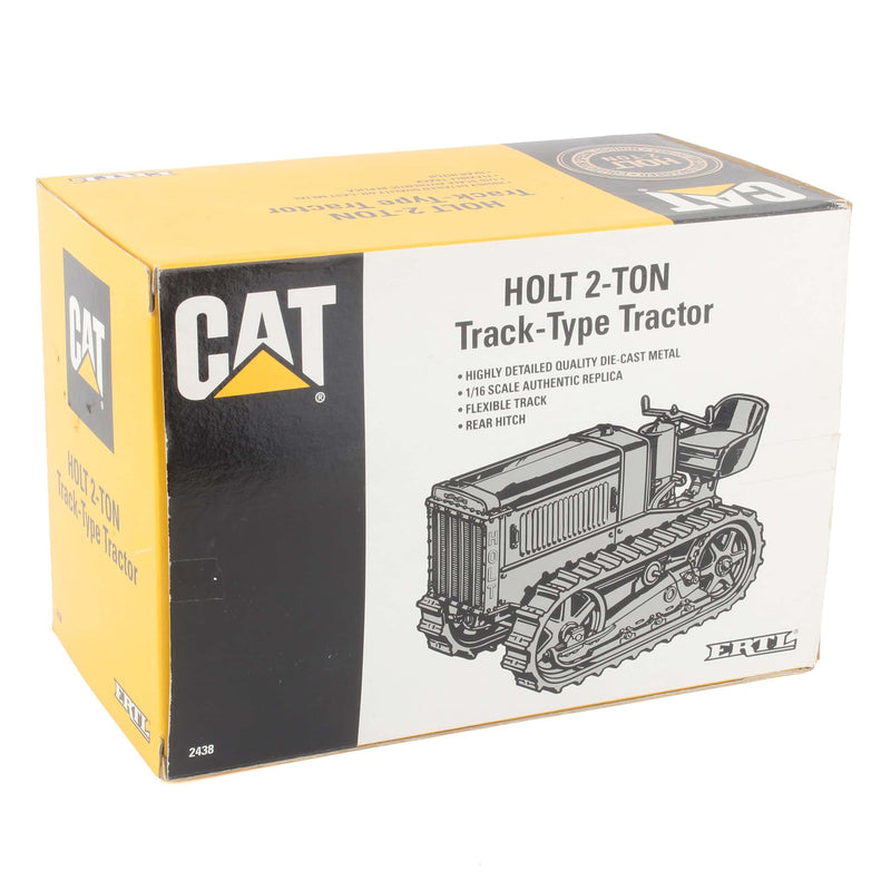 1/16 Caterpillar Holt 2 Ton Track Type Crawler Tractor Light Gray, by ERTL, Collector Special Edition 1993