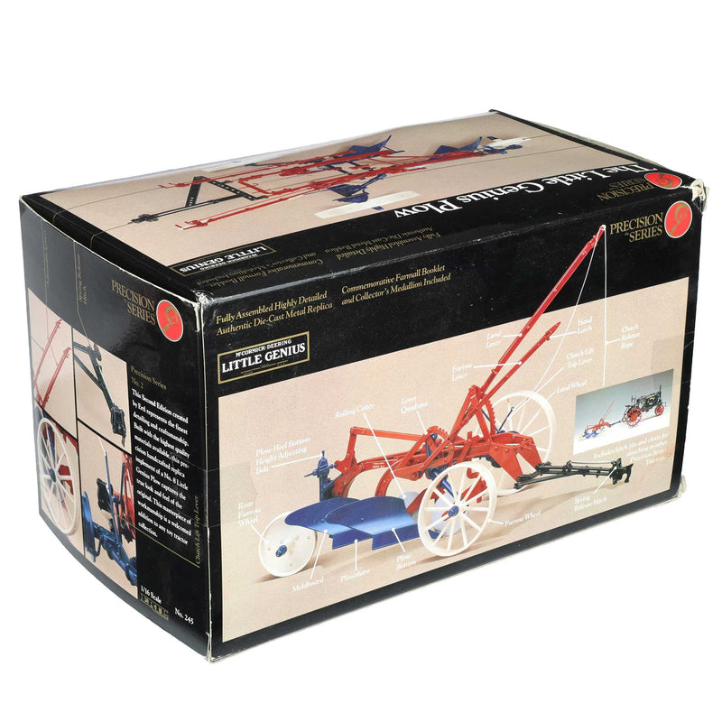 1/16 McCormick Deering Little Genius #8 2-Bottom Plow with Steel Wheels, Precision Series #2 by ERTL