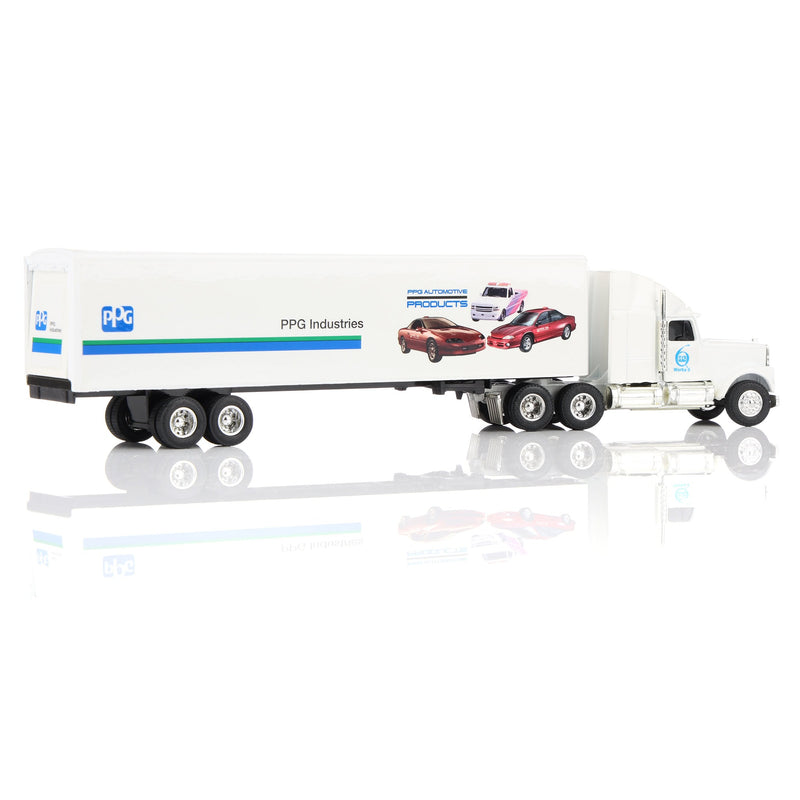 1/64 International Navistar Cab with PPG Box Trailer