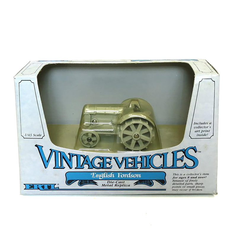 1/43 English Fordson Wide Front Tractor, Gray Version