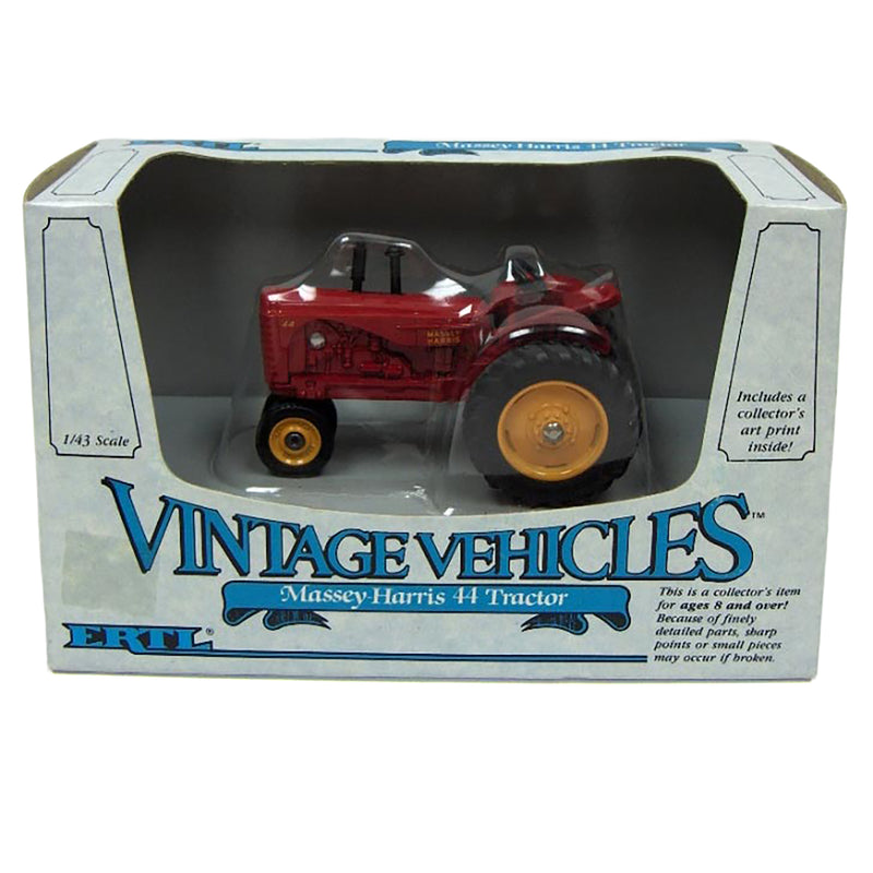 1/43 Massey Harris 44 Tractor with Narrow Front by ERTL