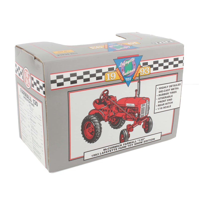 1/16 IH Farmall 130, 1993 Lafayette Farm Toy Show Limited Edition by ERTL
