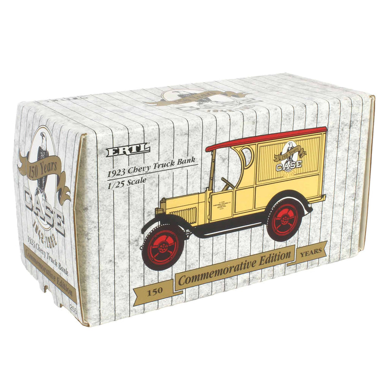 1/25 1923 JI Case Chevy Truck Bank, 150 Years Commemorative Edition