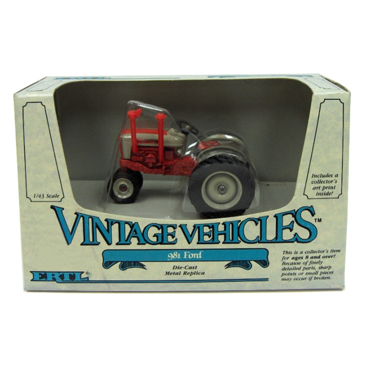 1/43 Ford 901 Select-O-Speed Tractor with Narrow Front in Ford 981 Box