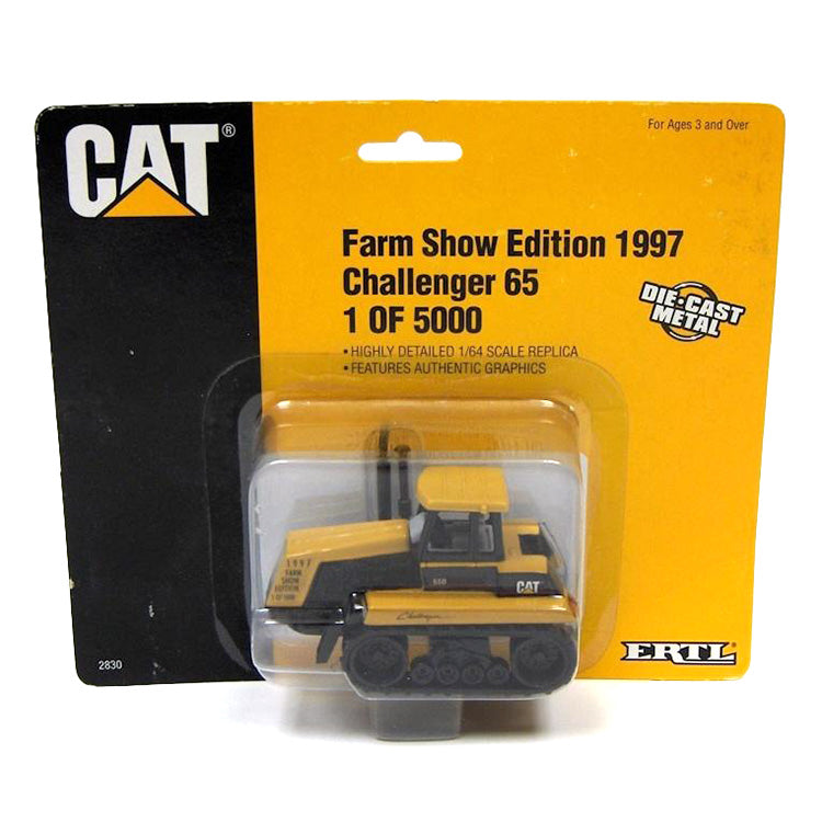 1/64 Caterpillar 65D Tractor, 1997 Farm Show Edition by ERTL