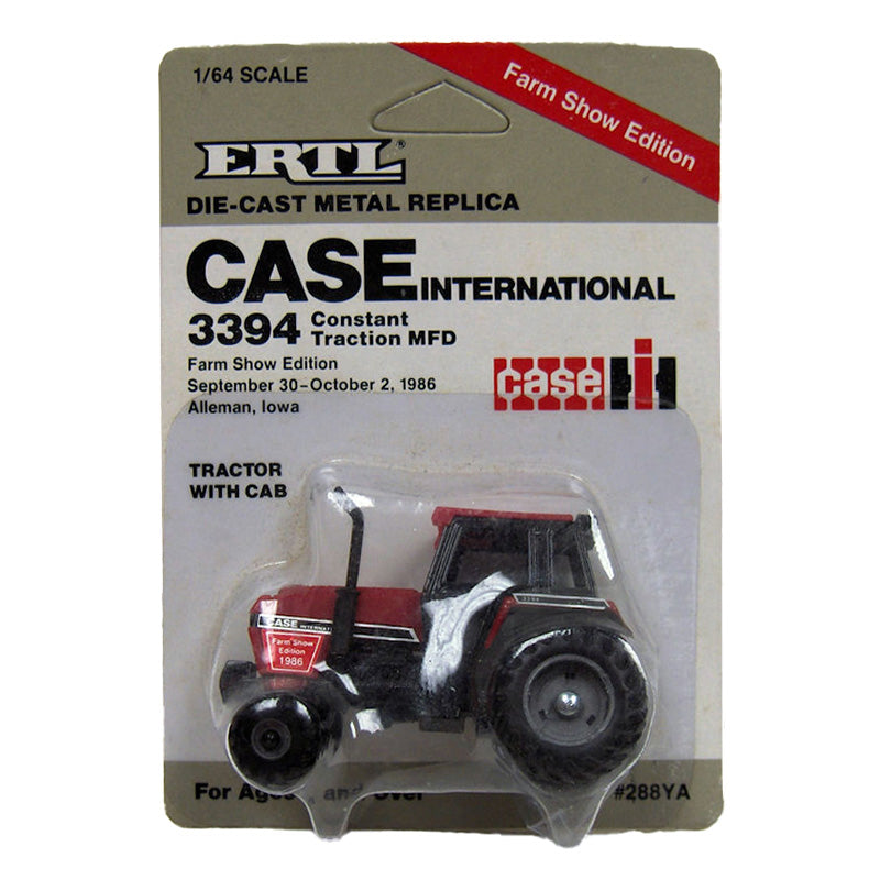 1/64 Case IH 3394 Tractor with FWA, 1986 Farm Show Edition
