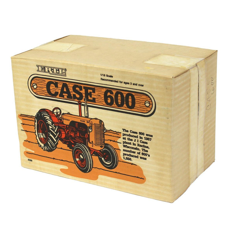 1/16 Case 600 Case-O-Matic Tractor by ERTL, Special Edition