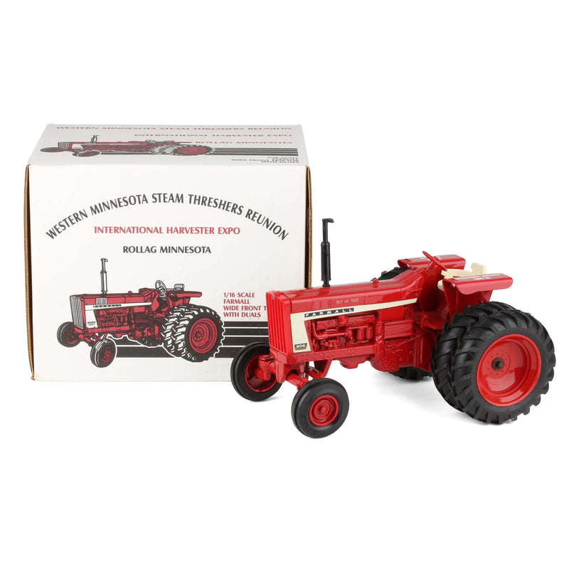 1/16 Farmall 806 Diesel Open Station Tractor with Wide Front and Duals by ERTL, Western Minnesota IH EXPO #/1000