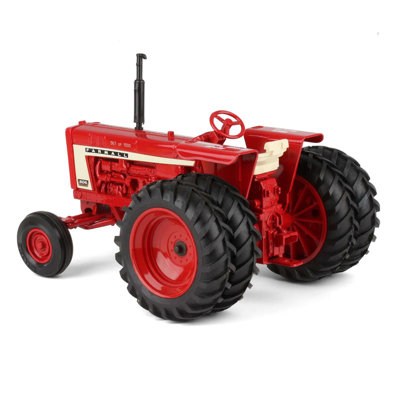 1/16 Farmall 806 Diesel Open Station Tractor with Wide Front and Duals by ERTL, Western Minnesota IH EXPO #/1000