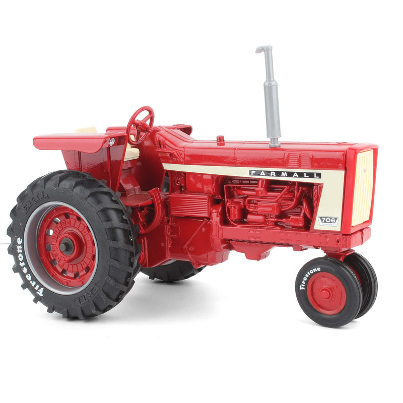 1/16 IH Farmall 706 Narrow Front Tractor, Firestone Limited Edition by ERTL - LOOSE