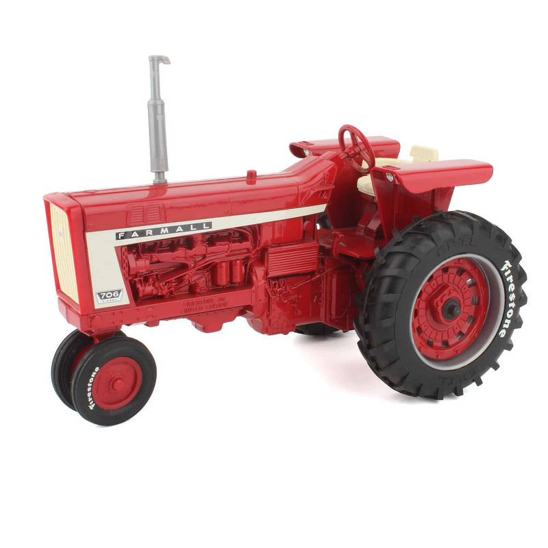 1/16 1963 IH Farmall 706 Tractor by ERTL, Firestone Farm Tires, Limited Edition 1 of 5000
