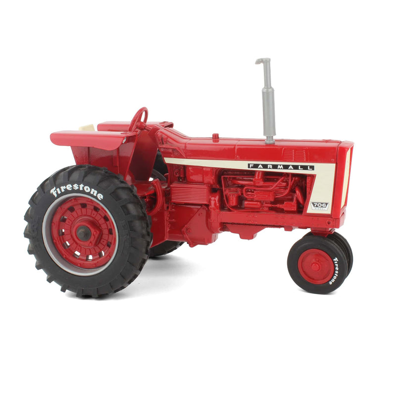 1/16 1963 IH Farmall 706 Tractor by ERTL, Firestone Farm Tires, Limited Edition 1 of 5000