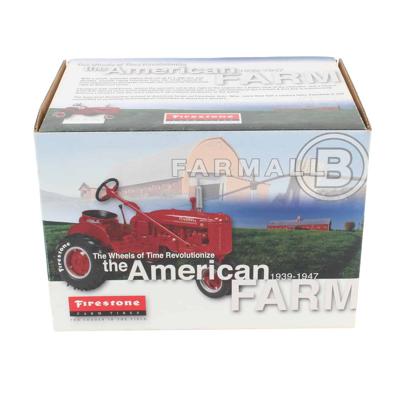 1/16 Limited Edition Firestone Series IH Farmall B Narrow Front by ERTL