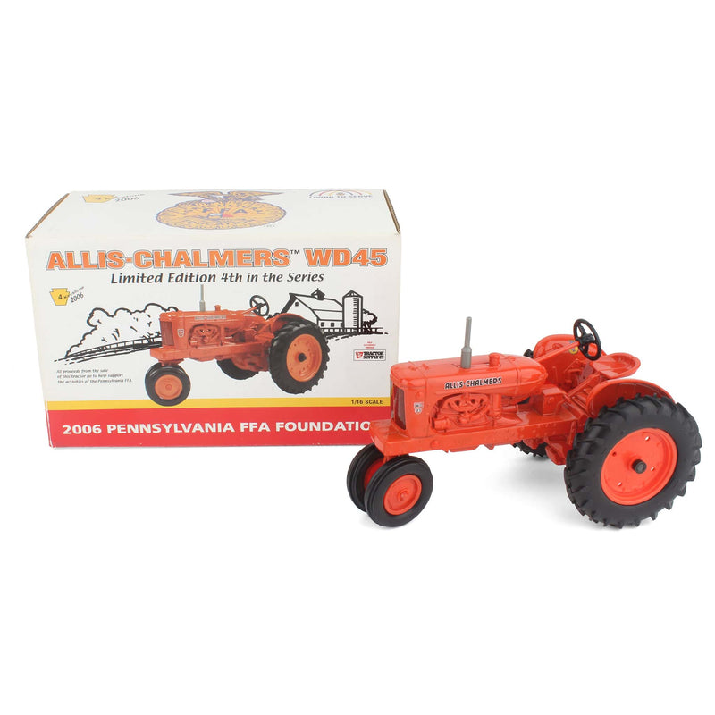 1/16 Allis Chalmers WD45 Tractor by ERTL, 2006 Pennsylvania FFA Foundation Limited Edition