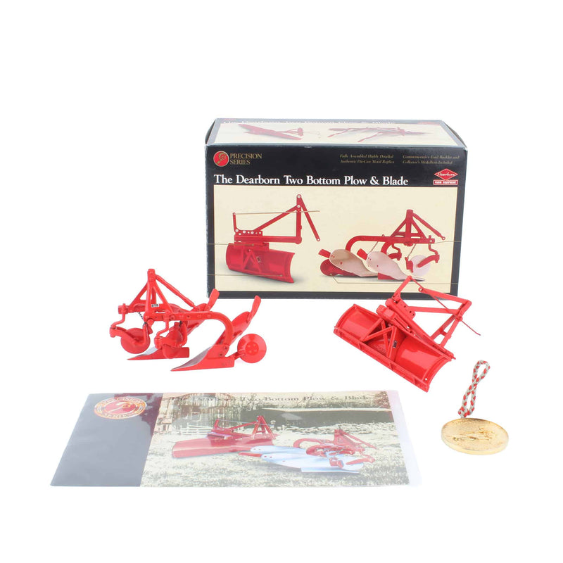 1/16 Ford Dearborn Two Bottom Plow & Blade, Precision Series #4 by ERTL