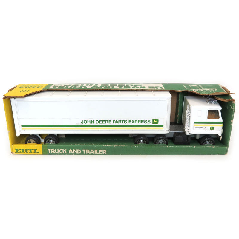 1/25 John Deere Semi Truck with Box Trailer by ERTL