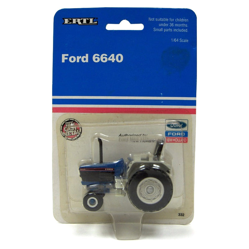 1/64 Ford 6640 Tractor with ROPS by ERTL