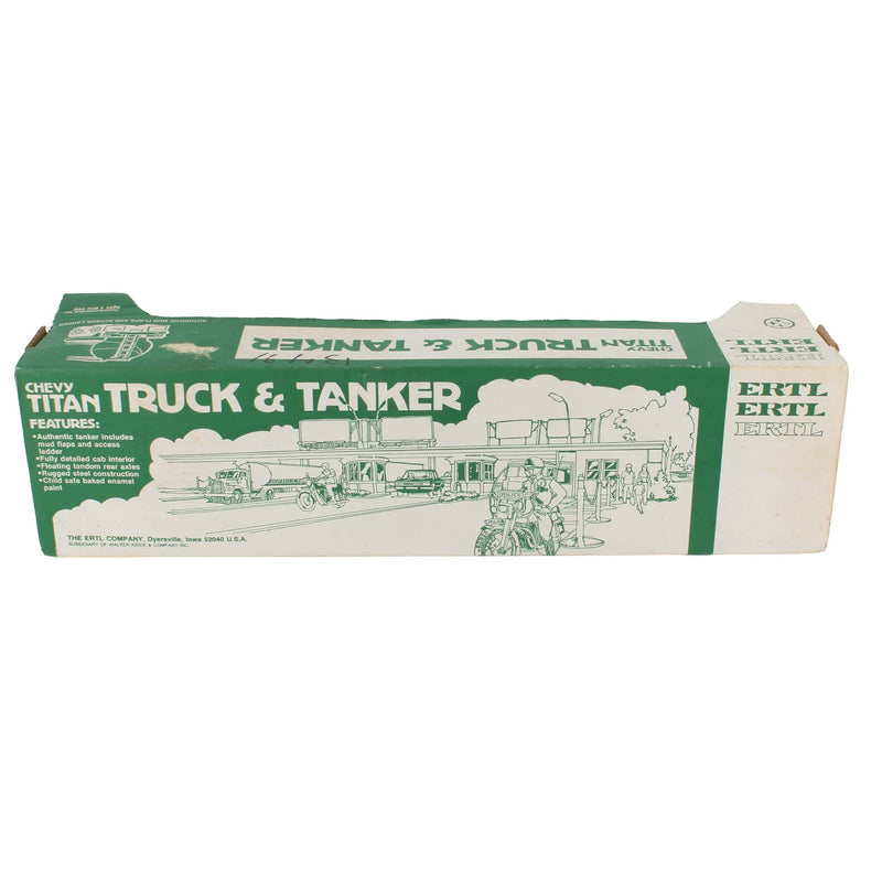 Steel Chevy Titan Truck & Tanker Set by ERTL, Tennessee Farmers CO-OP, Made in the USA