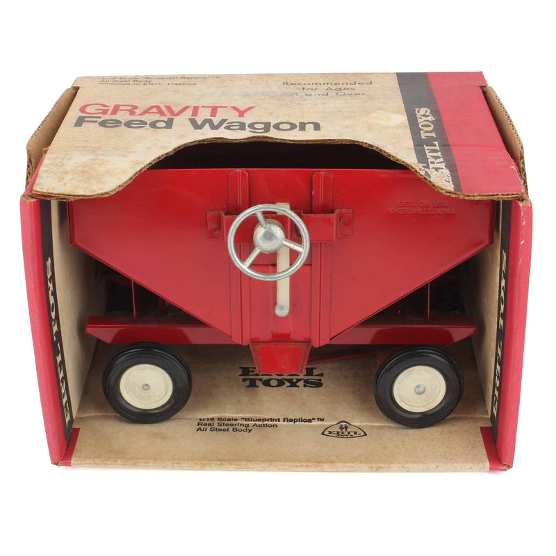 1/16 Red Steel Gravity Wagon by ERTL