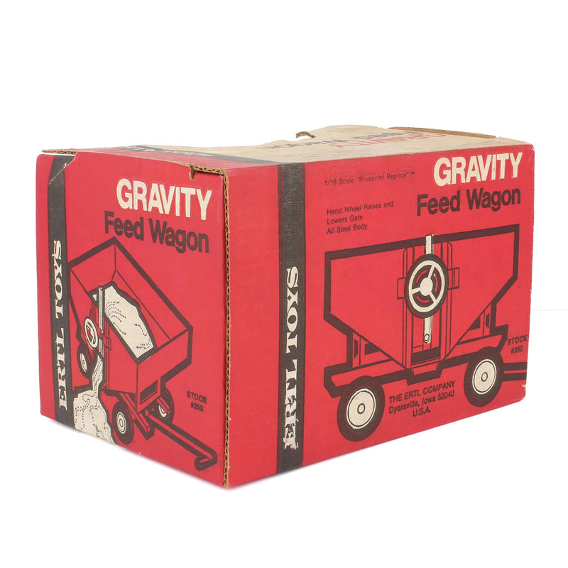 1/16 Red Steel Gravity Wagon by ERTL