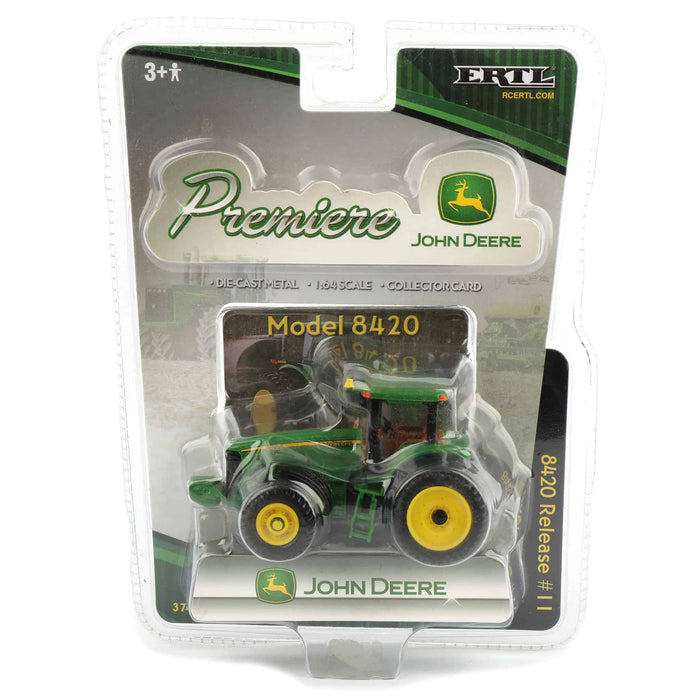 Tracteur John Deere 8420 #11 Dually - Ertl Premiere Series 2006 - 1/64 - Neuf