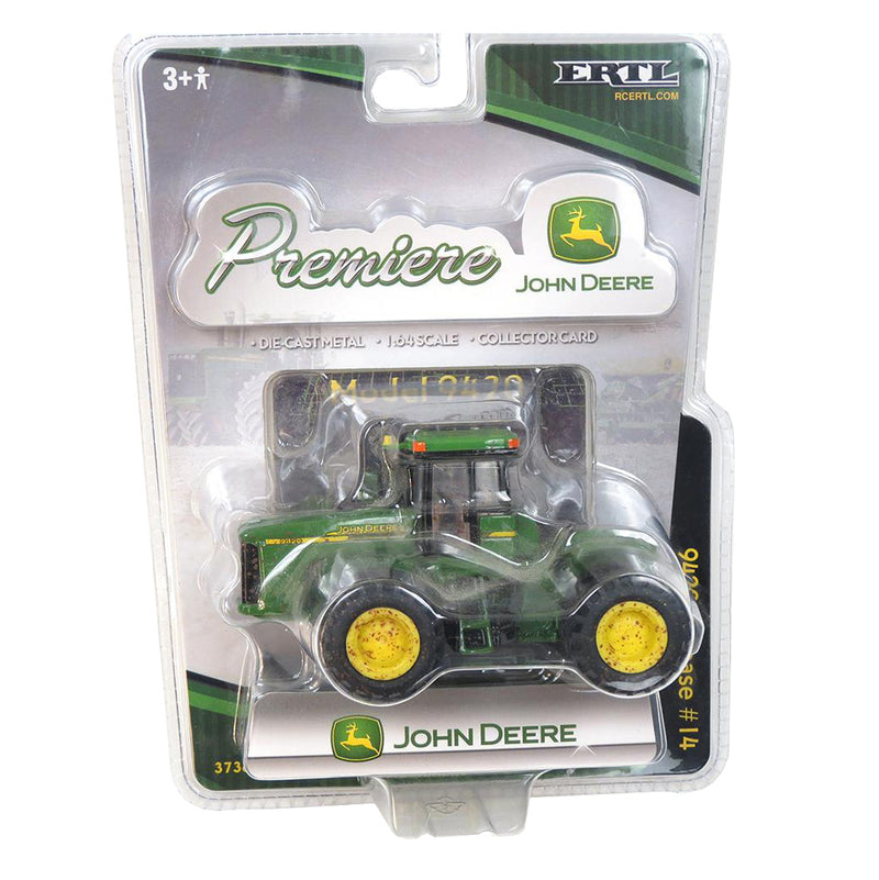 1/64 John Deere 9420 Tractor with 4-Wheel Drive, Original ERTL Premiere Series #14, Muddy Version
