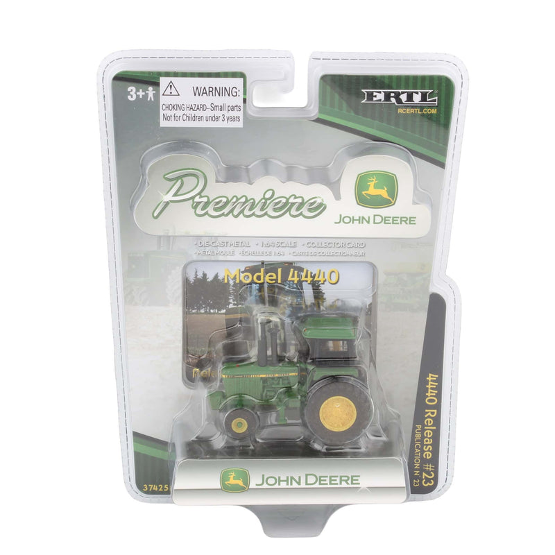1/64 John Deere 4440 Tractor, ERTL Premiere Series #23, Muddy Version