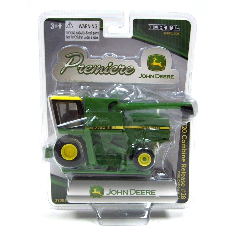 1/64 John Deere 7720 Combine with Corn Head, ERTL Premiere Series #28