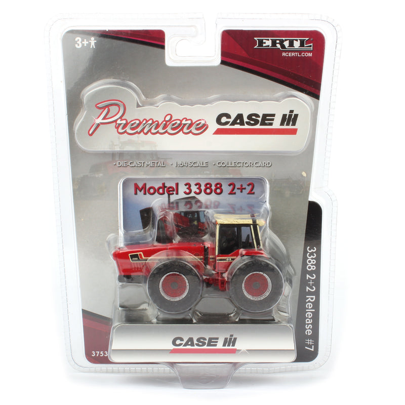 "Muddy" Edition ~ 1/64 International 3388 2+2 4WD Tractor with White Cab, ERTL Premiere #7