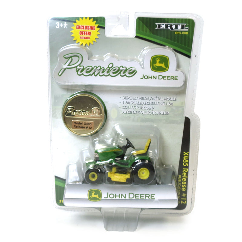 (B&D) 1/32 John Deere X485 Lawn Mower #12 Premiere Series MUDDY - Damaged Item