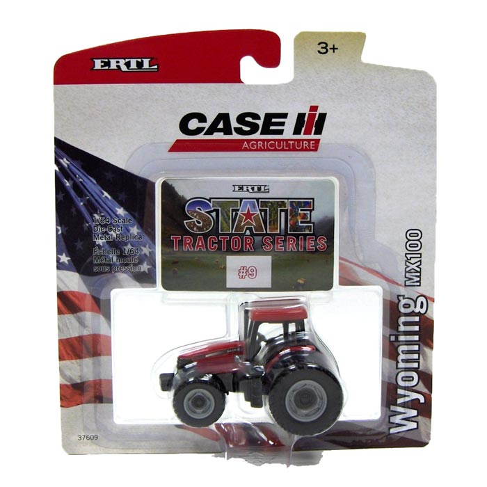 1/64 Case IH MX100 Tractor, State Series #9 Cheyenne Wyoming State Capital Edition by ERTL