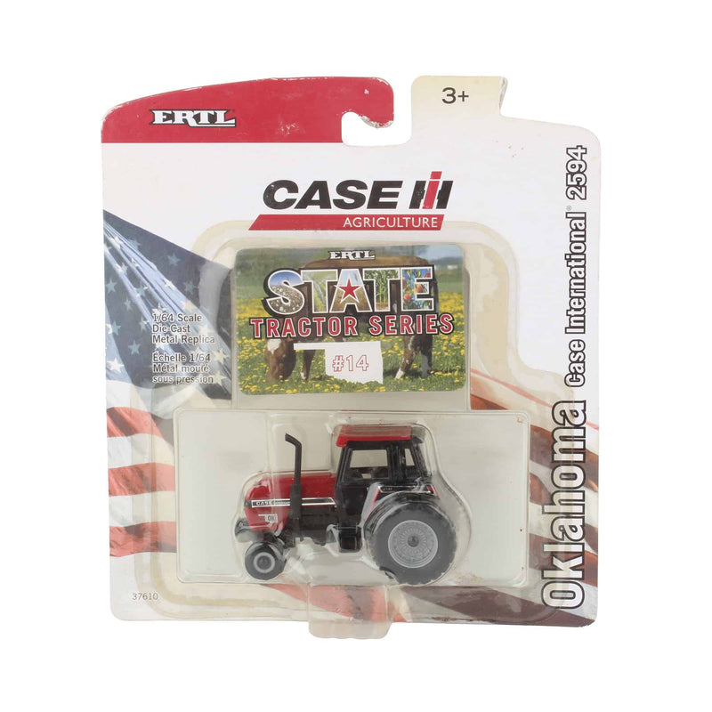 1/64 Case International 2594 Tractor State Series #14 Oklahoma City Oklahoma State Capitol Edition by ERTL