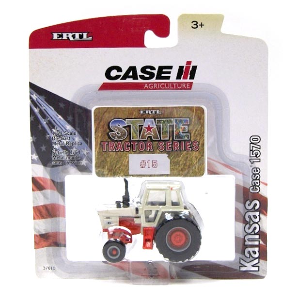 1/64 Case 1570 State Series #15, Topeka Kansas Capitol Edition by ERTL