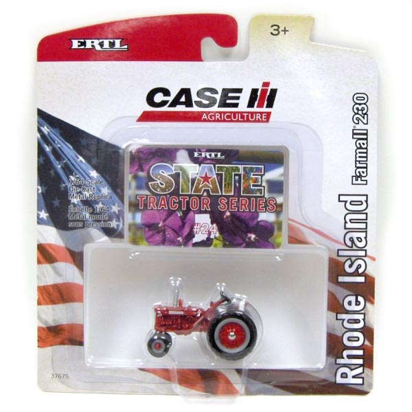 1/64 State Tractor Series #24 Rhode Island Farmall 230, State Capitol  Edition by ERTL
