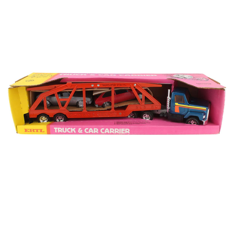 International S Series Truck & Car Carrier by ERTL, Signed by Fred Ertl