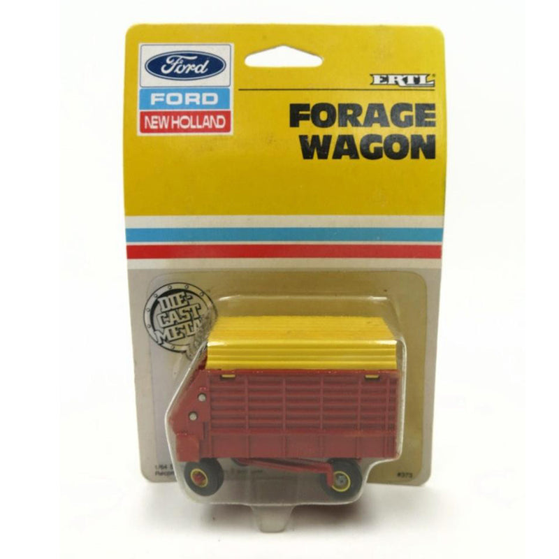 1/64 Ford New Holland Forage Wagon with Yellow Roof by ERTL