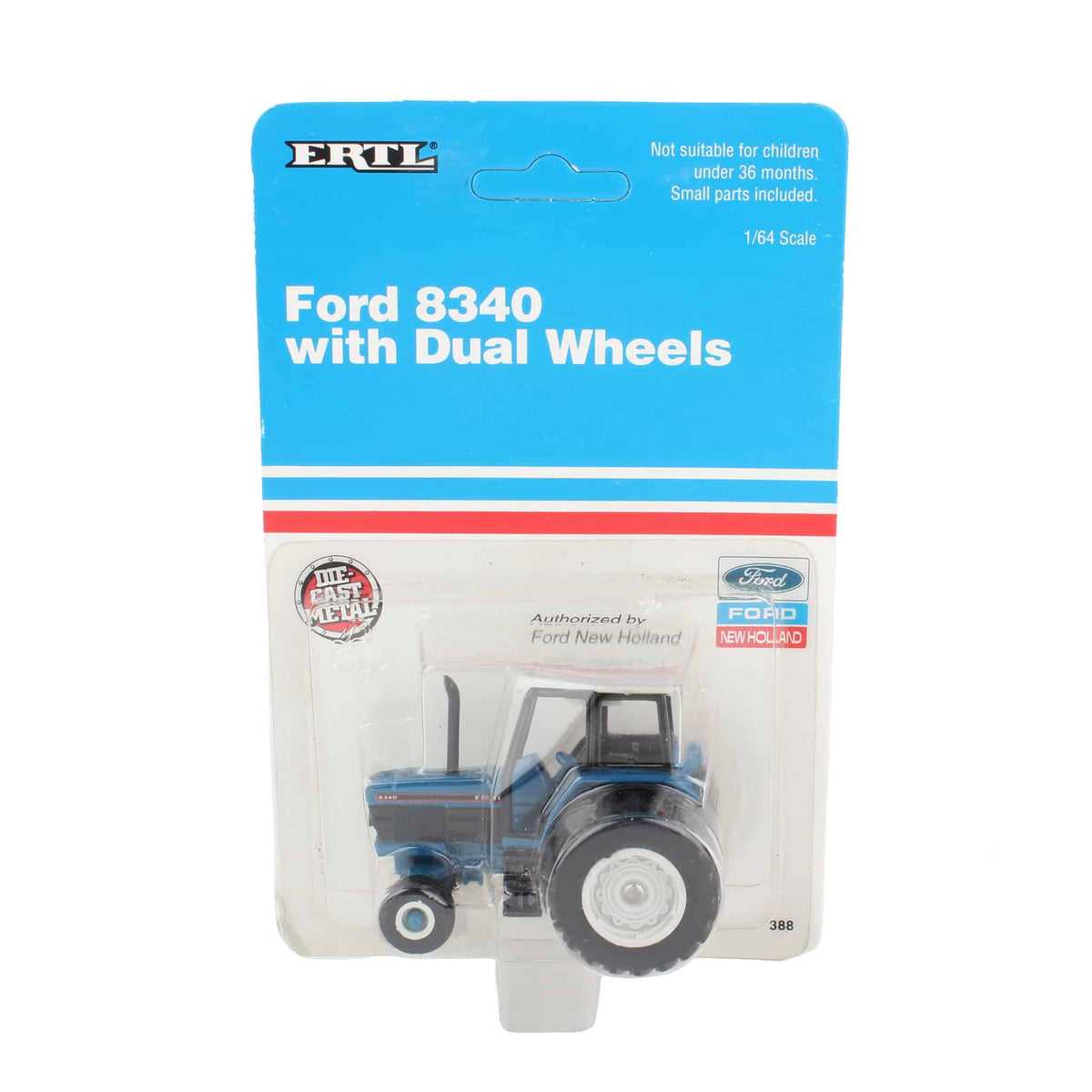 1/64 Ford 8340 Tractor with Rear Duals by ERTL — Outback Toys