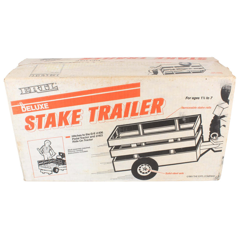 Deluxe Pedal Tractor Stake Trailer by ERTL, Made in the USA