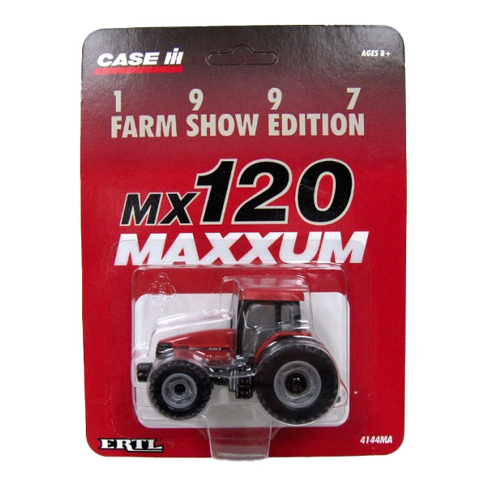 1/64 Case IH Maxxum MX120 Tractor by ERTL, 1997 Farm Show Edition