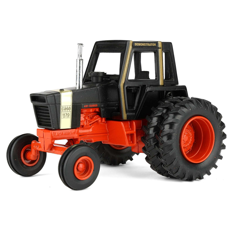 1/43 Case 1170 Black Knight Demo Tractor with Duals by ERTL, Collector Edition