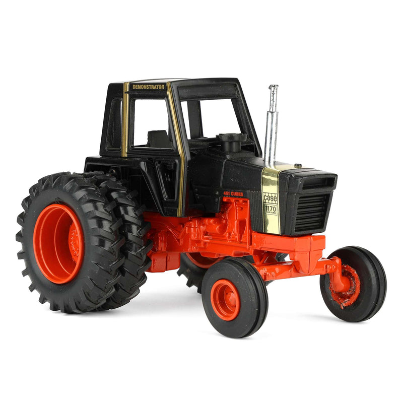 1/43 Case 1170 Black Knight Demo Tractor with Duals by ERTL, Collector Edition