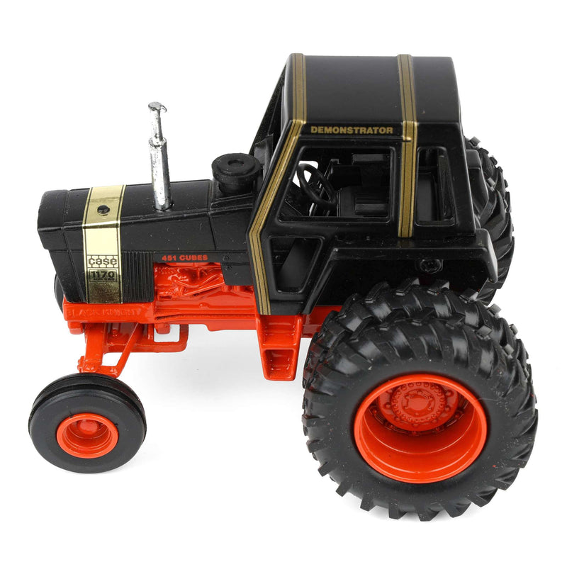 1/43 Case 1170 Black Knight Demo Tractor with Duals by ERTL, Collector Edition